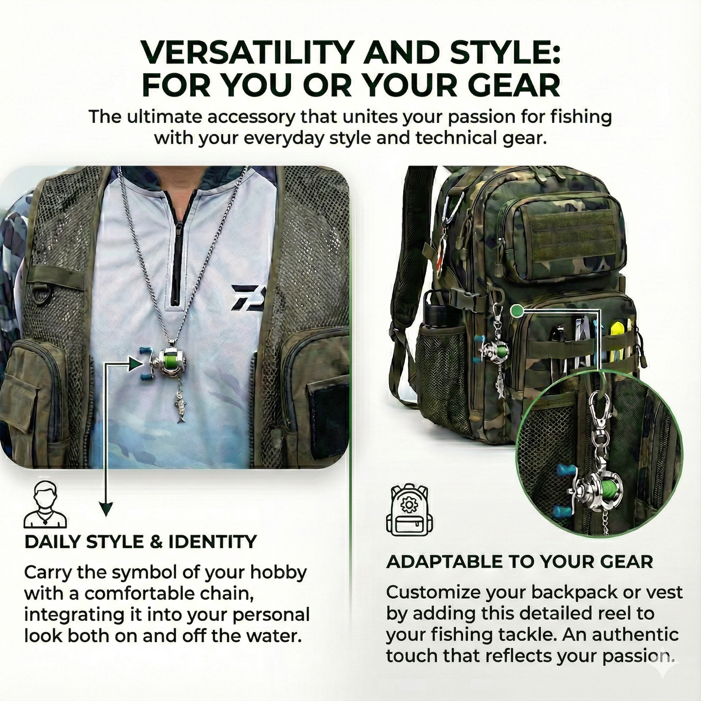 Fishing Reel Pendant