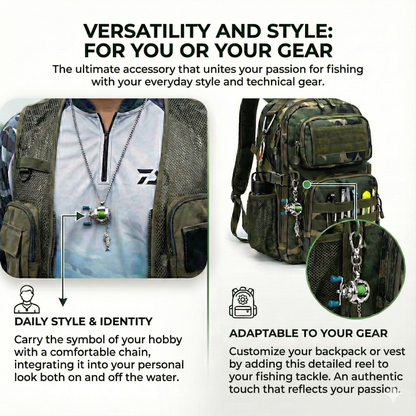 Fishing Reel Pendant