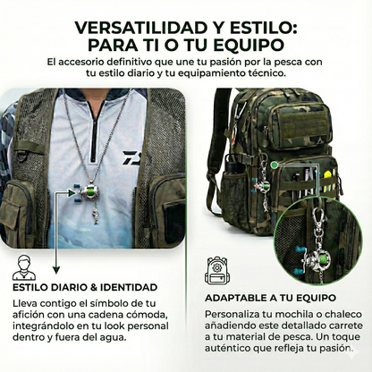 Colgante carrete de Pesca